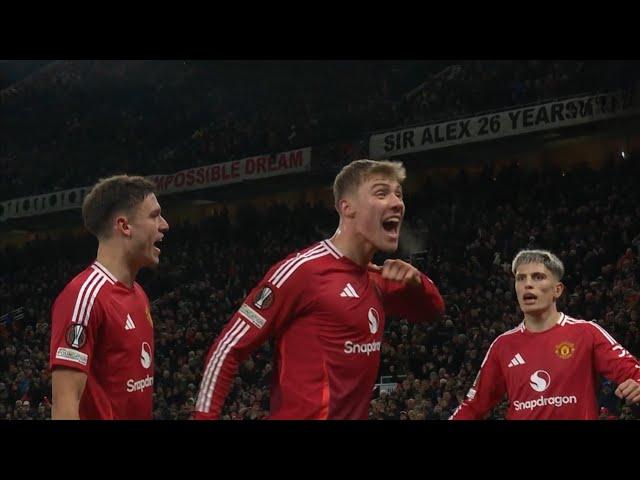 Rasmus Højlund Goal vs Bodo/Glimt, Manchester United vs Bodo Glimt Highlights, Europa League 2024