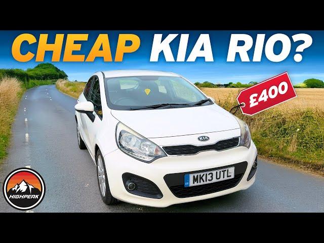 CAN I SAVE THIS £400 KIA RIO FROM THE SCRAPYARD?