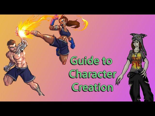 Guide to Creating Characters in the Sentinels RPG