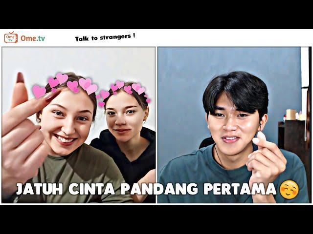 Cewek bule jatuh cinta pandang pertama terpesona sama cowok Indonesia | Ometv Internasional