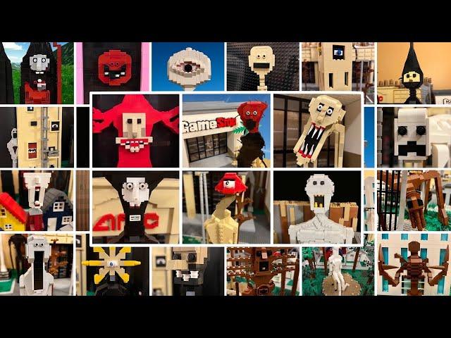 All LEGO DOCTOR NOWHERE creatures | Doctor Nowhere’s Cursed World 1,2,3,4 & 5! EPIC COMPILATION!