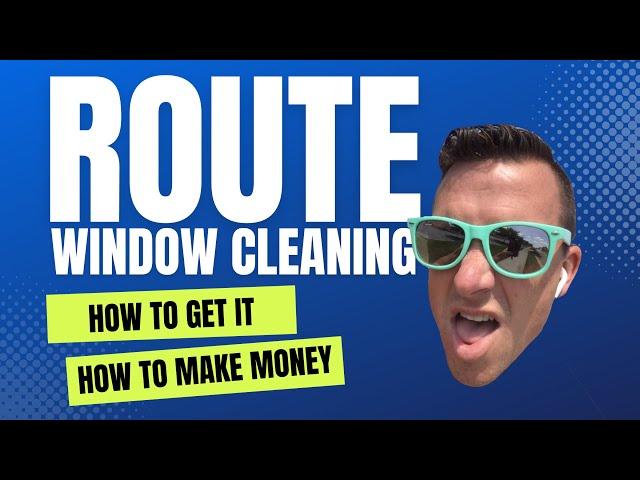 Route window cleaning tips in 3 minutes