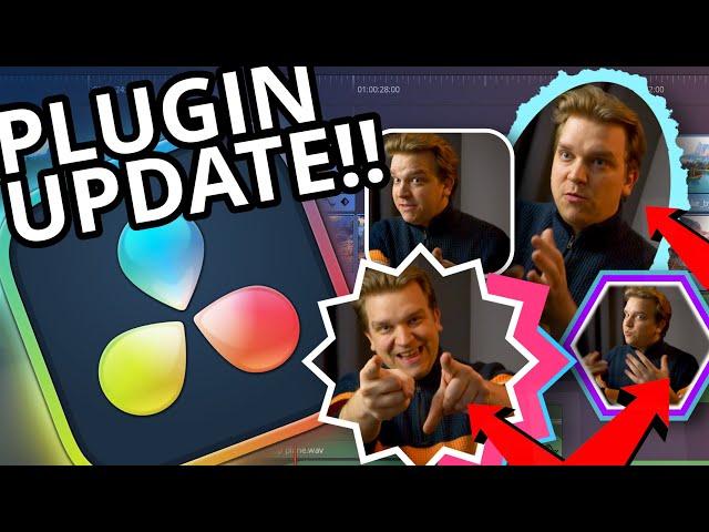 The FREE PLUGIN for Picture in Picture Effects for DaVinci Resolve just got BETTER!