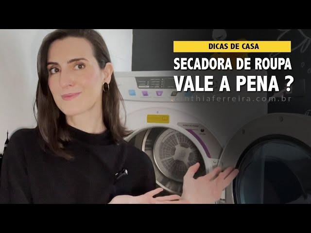 Vale mais a  pena uma secadora de Roupas de Parede e Piso  ou  uma lava e seca ?