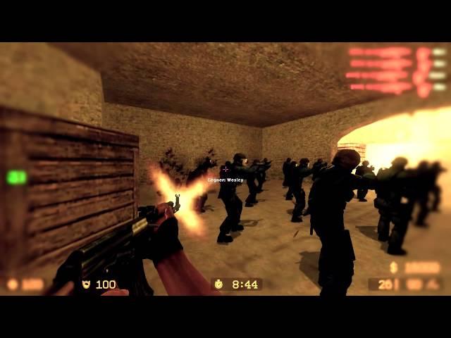 Hacking in Counter Strike Source ([Rage] CFG Test)