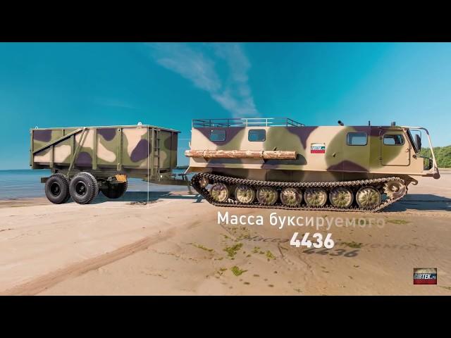 Снегоболотоход амфибия МТЛБ у новый модернизированный
