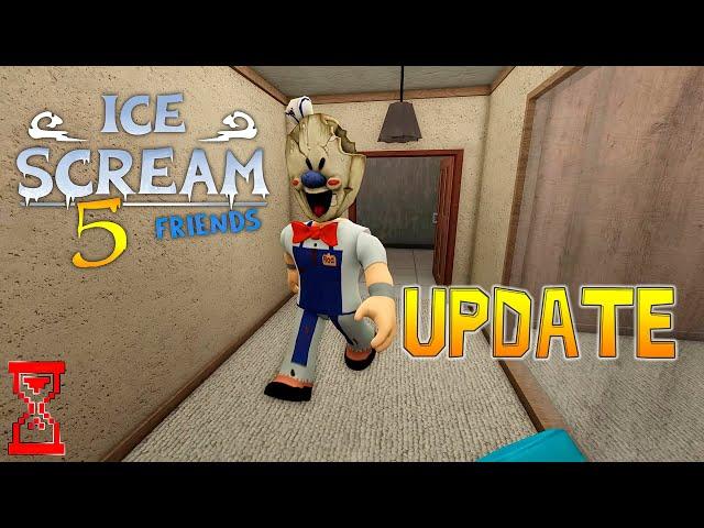 Обновление Мороженщика 5 в Роблоксе // Ice Scream 5