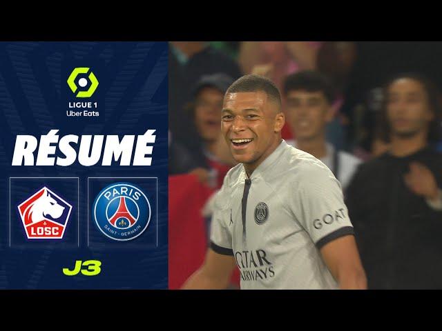 LOSC LILLE - PARIS SAINT-GERMAIN (1 - 7) - Résumé - (LOSC - PSG) / 2022-2023