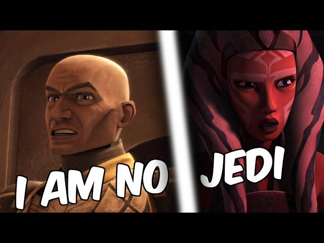 Ahsoka copied Rex - I am no Jedi