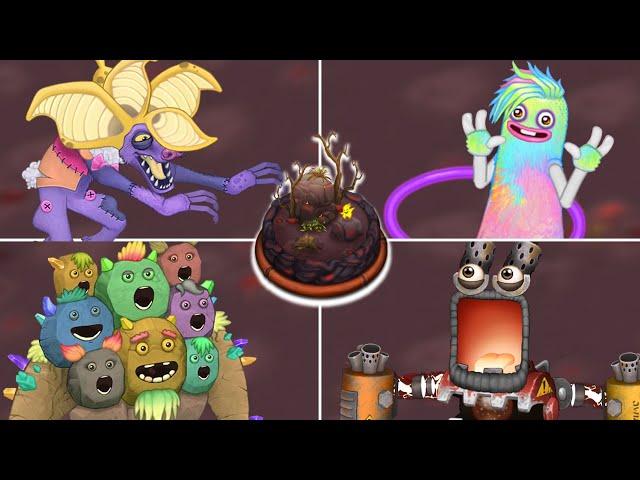 Earth Island - All Monsters, Sounds and Animations | My Singing Monsters