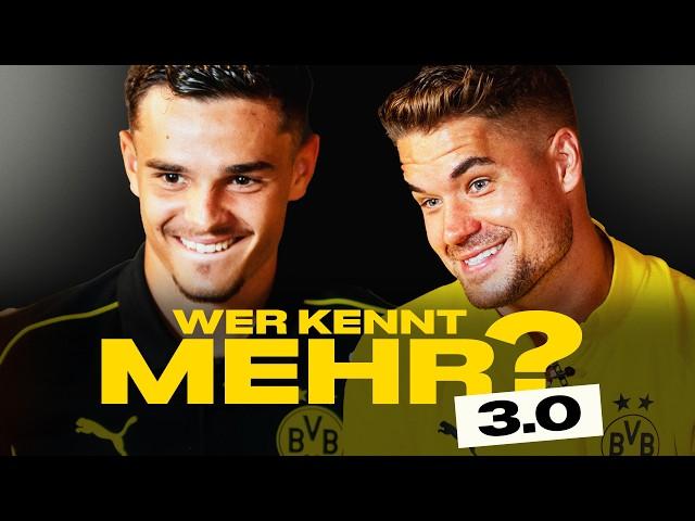 25 team mates in 30 seconds?! | ‘Who knows more 3.0’ with Alexander Meyer and Kjell Wätjen