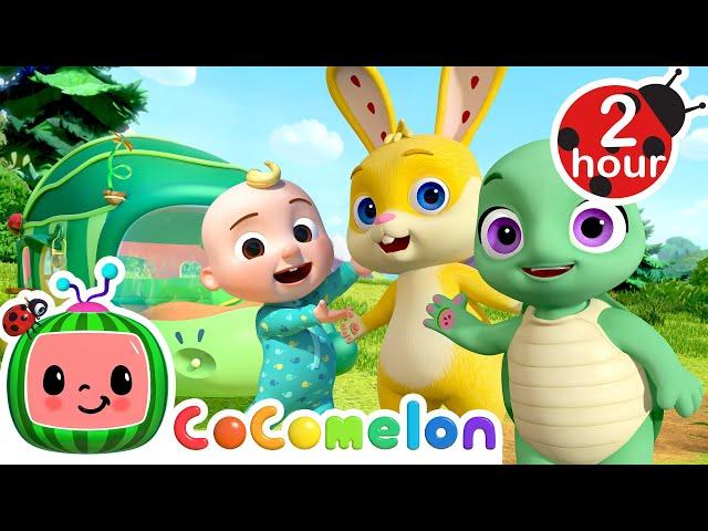 Wheels on the Bus + More CoComelon Animal Time | 2 Hour CoComelon Nursery Rhymes