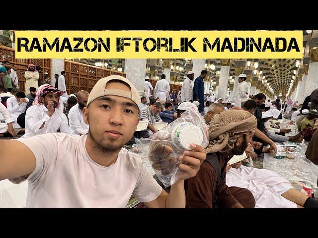 MADINADA IFTORLIK PAYGAMBARIMIZ ﷺ MASJIDIDA