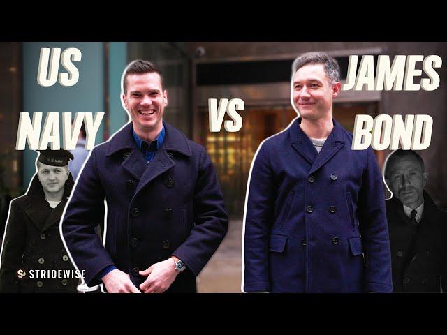 James Bond's Peacoat vs the US Navy's (Billy Reid Bond Peacoat Review)