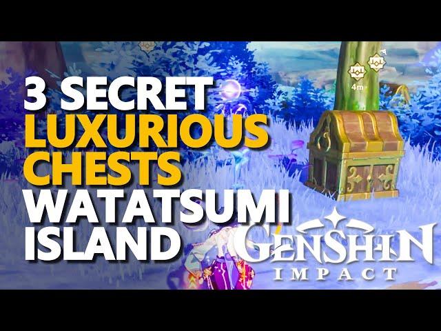 3 Secret Watatsumi Island Luxurious Chest Genshin Impact