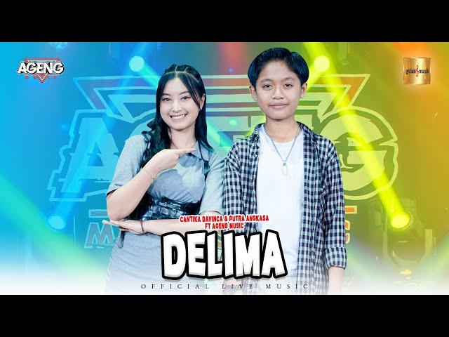 Cantika Davinca & Putra Angkasa ft Ageng Music - Delima (Official Live Music)