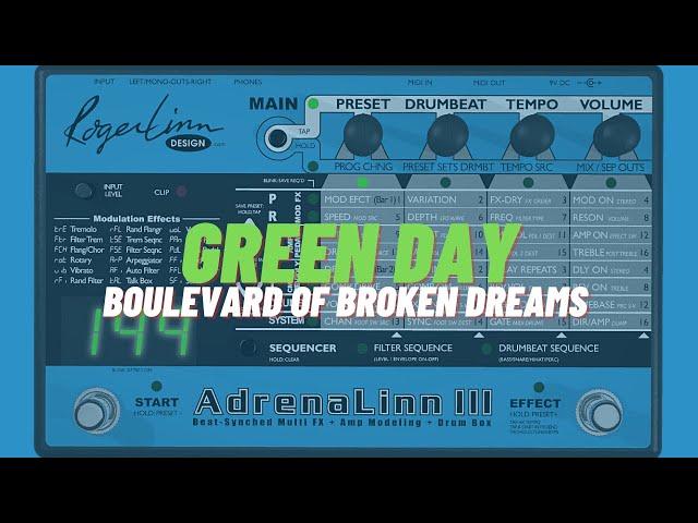 Adrenalinn III (GREEN DAY - BOULEVARD OF BROKEN DREAMS)  