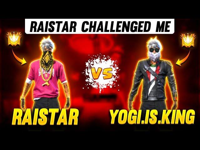 RAISTAR CALLED ME NOOB AND CHALLENGED ME FOR 1V1 - GARENA FREE FIRE