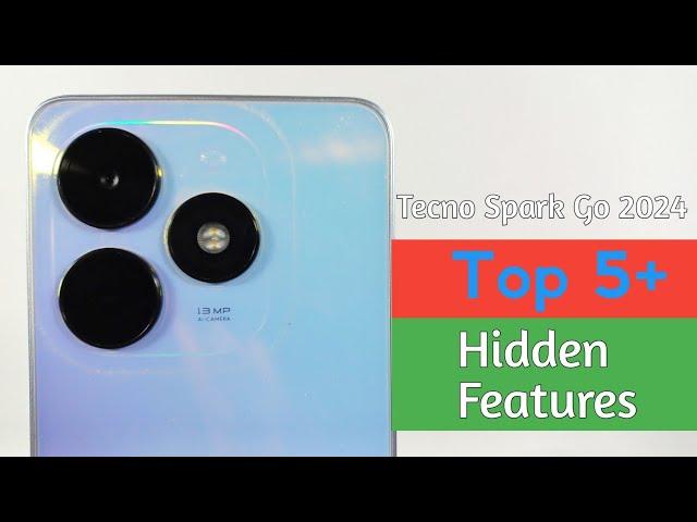 Tecno Spark Go 2024 | Tips & Tricks | Top 5+ Hidden Features | You Need To Know