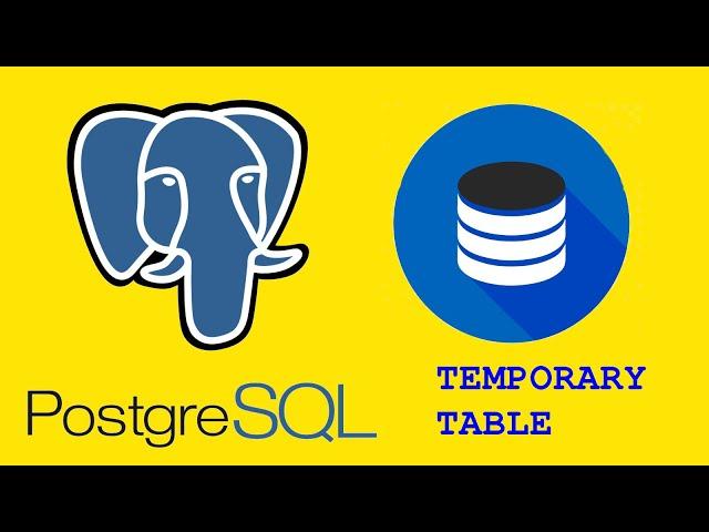 Postgresql, Temporary Table + Dynamic SQL + Keyword AS