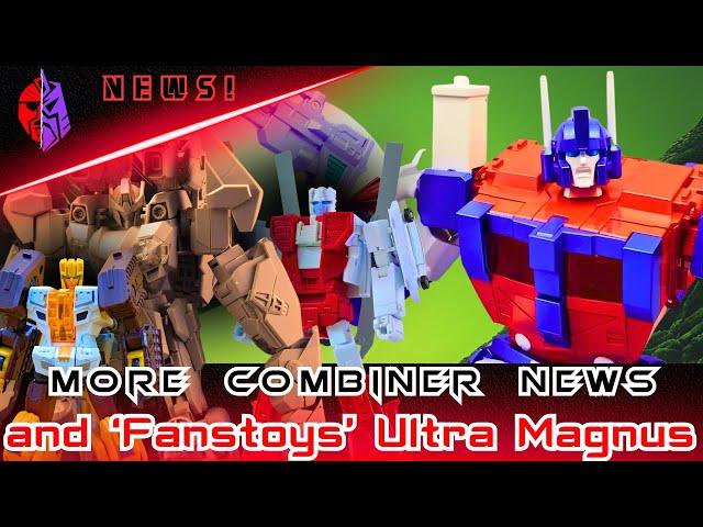 FANSTOYS Ultra Magnus and Volcanicus, Computron, Denfensor Updates!!