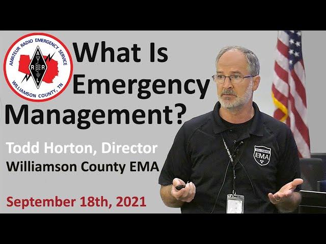 What is Emergency Management?