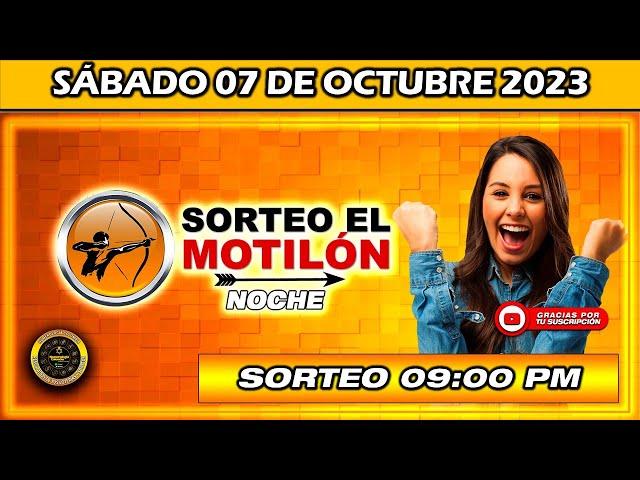 Resultado de EL MOTILON NOCHE del SÁBADO 07 de octubre del 2023 #chance #motilonnoche