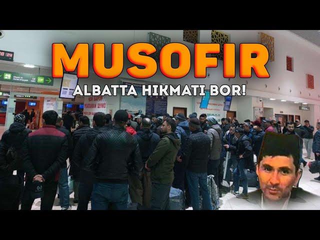 Абдуллох Домла-Мусофир албатта хикмати бор!-Abdulloh Domla #abdullohdomla #musofir #rossiya #moskva