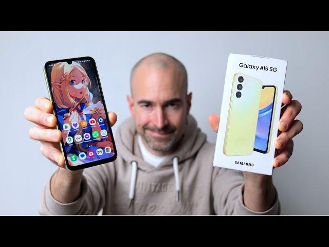 A Samsung Phone Under £200/$200! | Galaxy A15 5G Unboxing