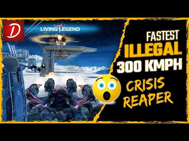  ILLEGAL 300 KMPH Crisis Reaper Speed  : War Robots WR