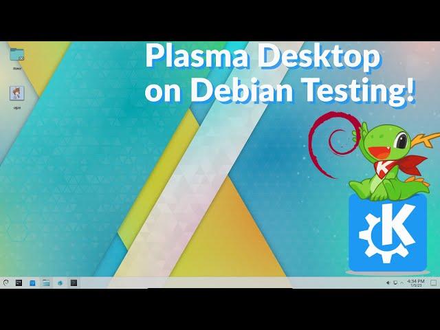 Getting Started on Debian Testing w/KDE