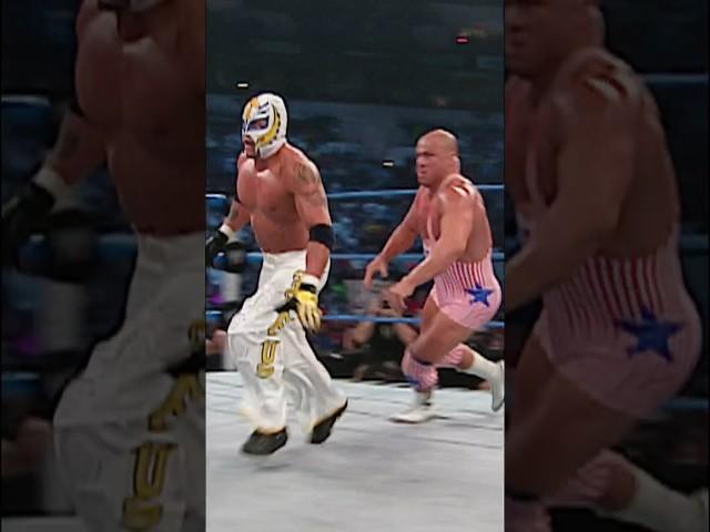 Rey Mysterio makes Kurt Angle MAD 