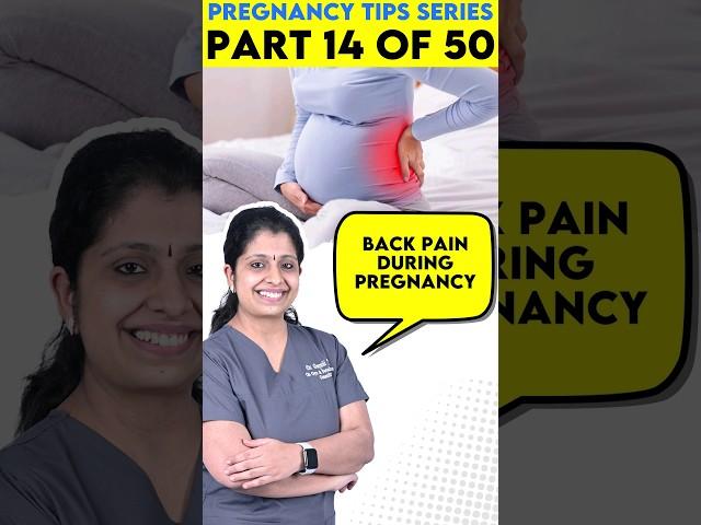 Back pain during pregnancy️#shorts