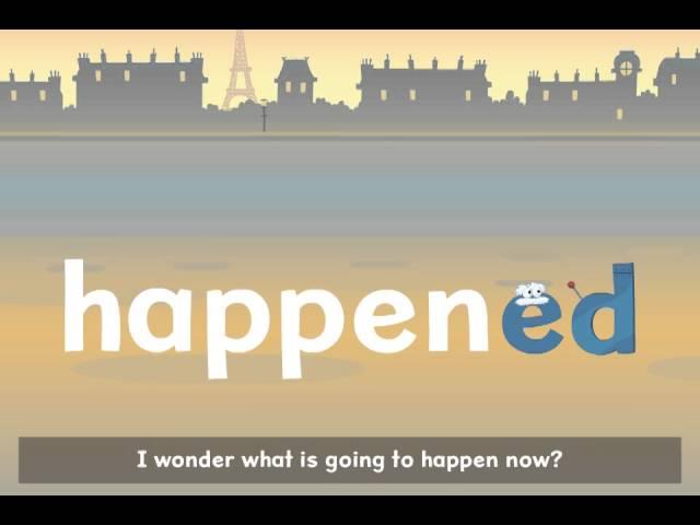 Nessy Reading Strategy | Adding '-ed' | Past Tense Verbs | Learn to Read