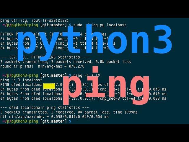 python3-ping, 16+ years of ping implementation in Python