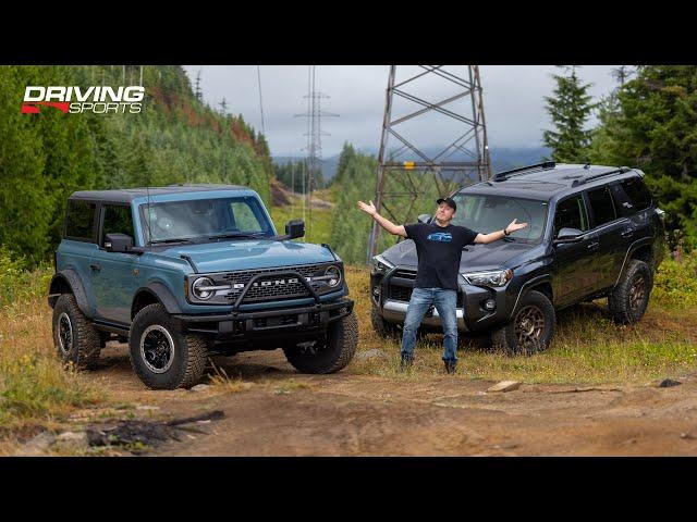 2021 Toyota 4Runner TRD Off-Road vs. Ford Bronco Badlands