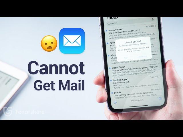 Cannot Get Mail on iPhone/iPad? Here is the Real Fix! 2022