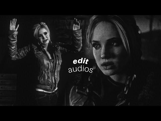 hot edit audios because ur that girl + timestamps ⋆｡