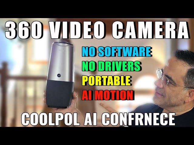 Upgrade Your Video Conferences with the CoolPo 4k 360 Video Conference