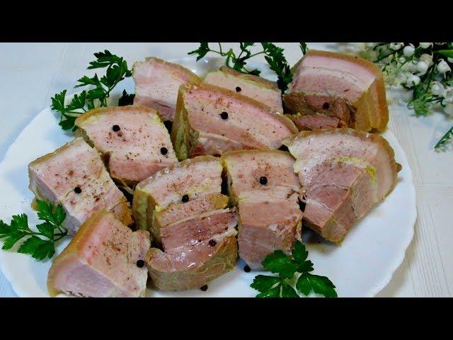 Сало за 15 минут! Обалденный вкус! Вкуснее просто нет!/Lard for 15 minutes, taste....