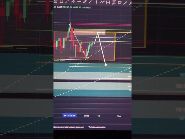 Ожидания по биткоину от  06 января.   РЕП прогноз