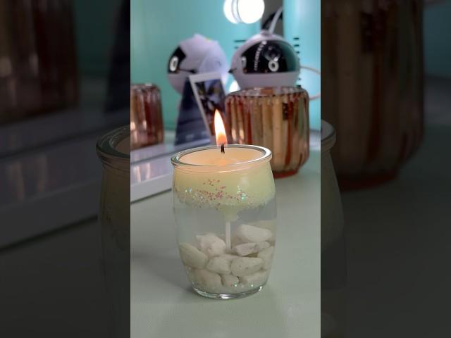 Rock & Sparkle Candle | ASMR DIY