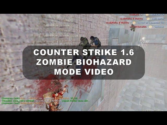 Counter Strike 1.6 Zombie Server (Biohazard mode) #3