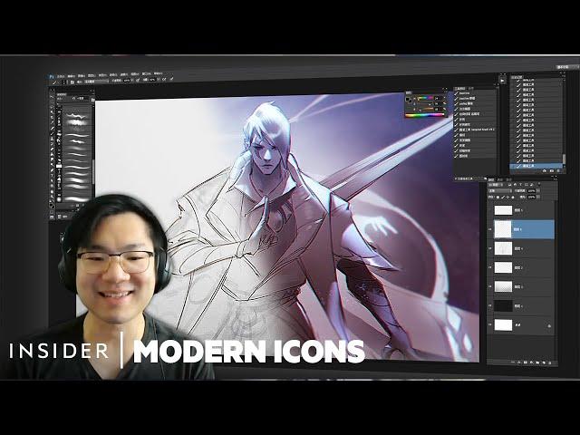 How League Of Legends Champions Are Illustrated | Modern Icons