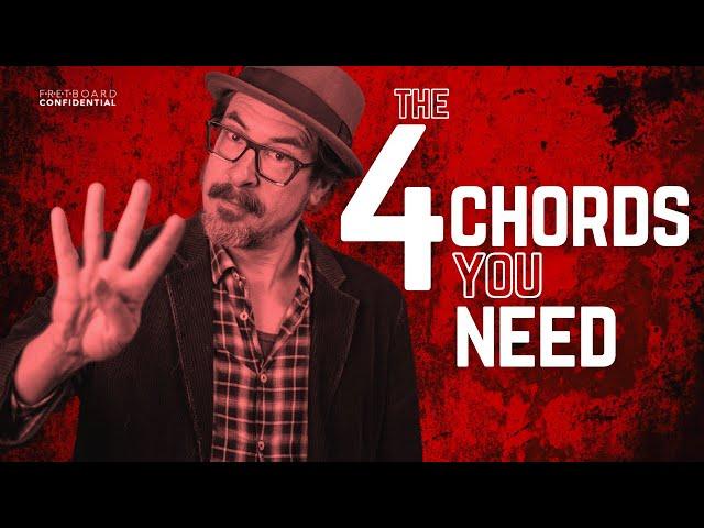 The Four Chords You Need To Sound Better Right Away