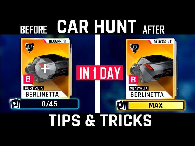 Unlock & Max Cars Faster From Car Hunt Events On Asphalt 9 Legends