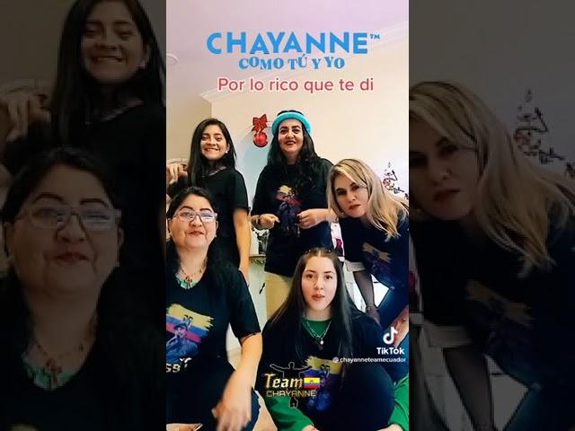 Como tu y yo Chayanne Team Ecuador