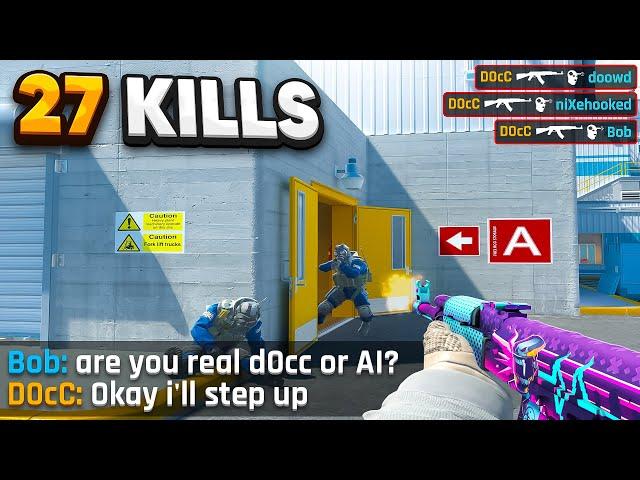 He thought I was FAKE, So I HARD CARRIED...