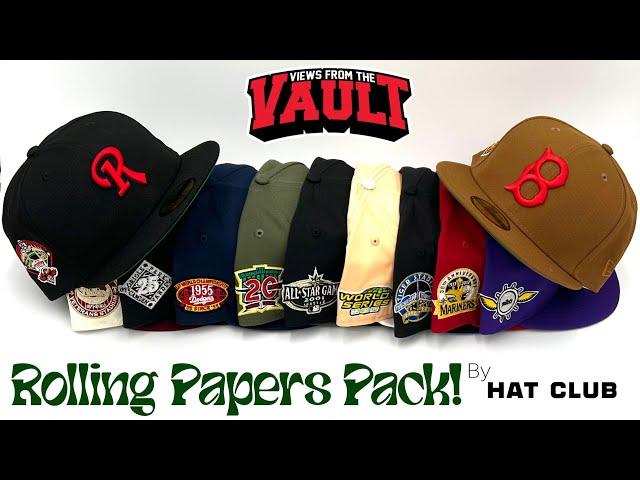 420 TIME!  Hat Club delivers with it's newest pack of New Era fitted hats - The Rolling Papers Pack!