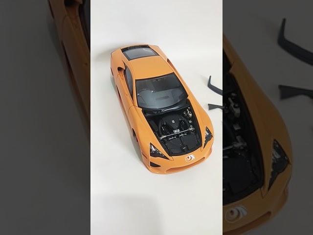 Time to carbonize the LFA in 1/24 scale by Tamiya! #Shorts